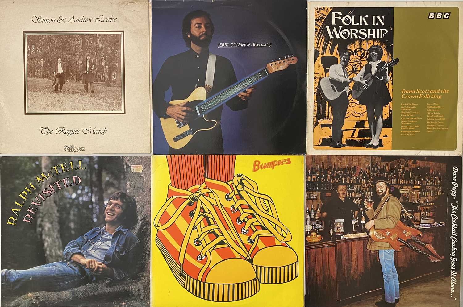 FOLK - LP/ COMPILATION COLLECTION - Image 2 of 3