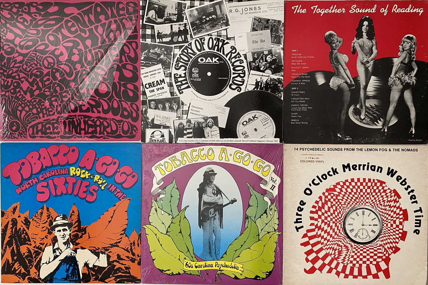 PSYCH/ GARAGE - LP COMPILATIONS