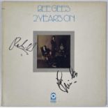 BEE GEES - SIGNED COPY OF '2 YEARS ON'.