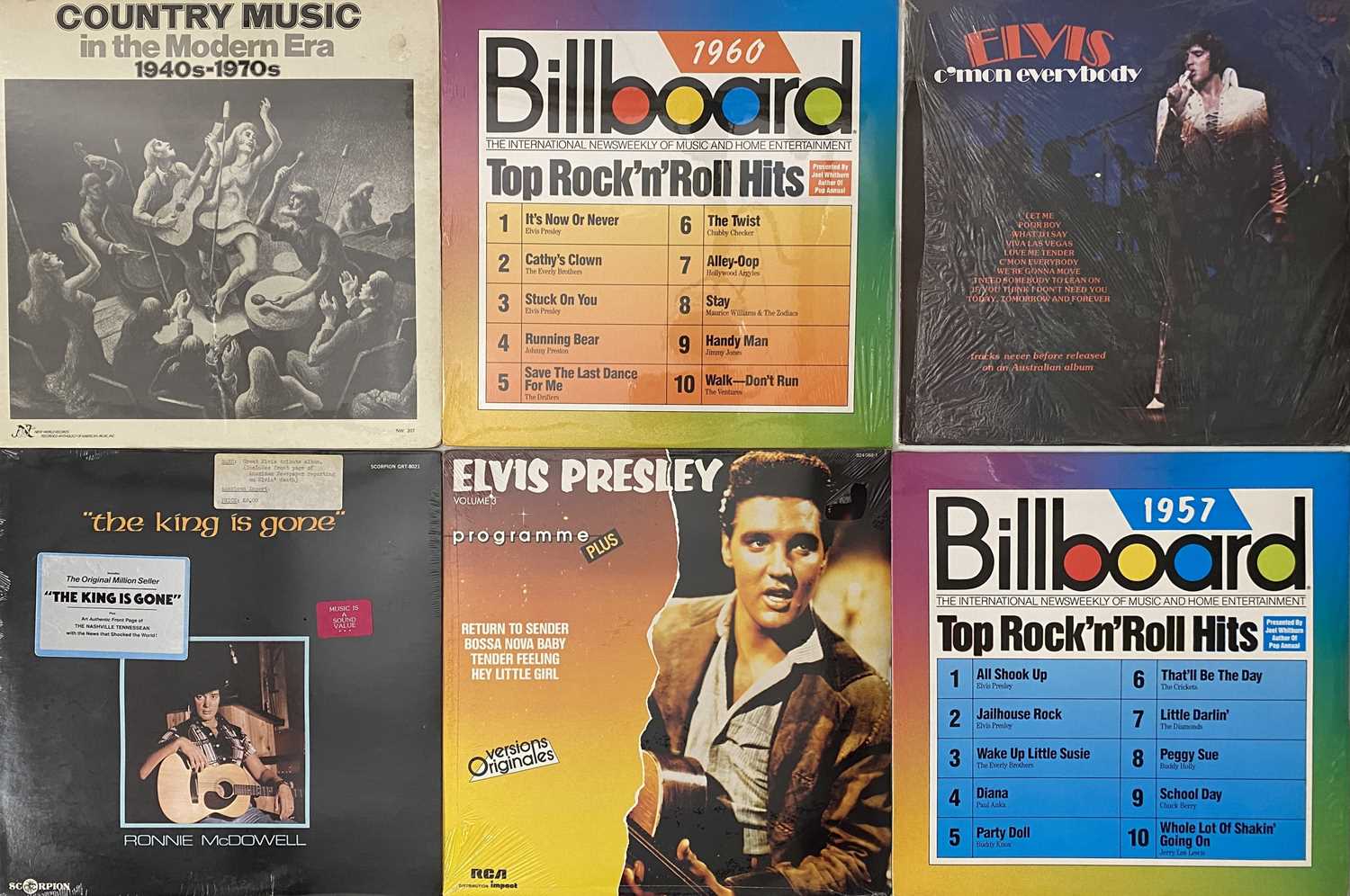 ELVIS PRESLEY - LP COLLECTION (PRIVATE/ COMPS)