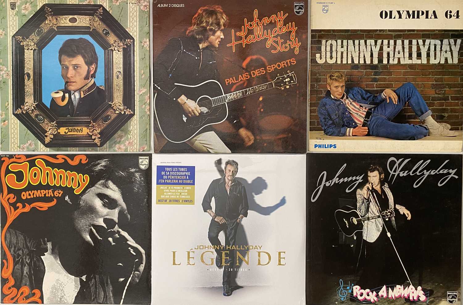 JOHNNY HALLYDAY - LP/ CD BOX SET COLLECTION (MANY NEW & SEALED) - Image 3 of 5