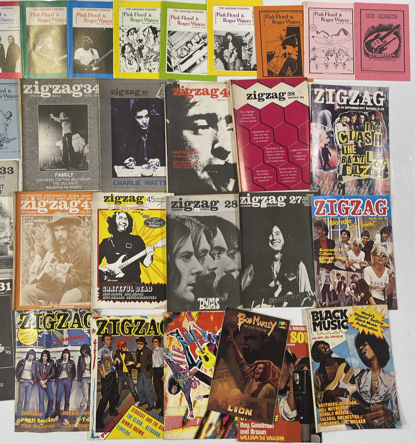 MUSIC MAGAZINES AND ZINES INC PINK FLOYD AMAZING PUDDING. - Image 2 of 3