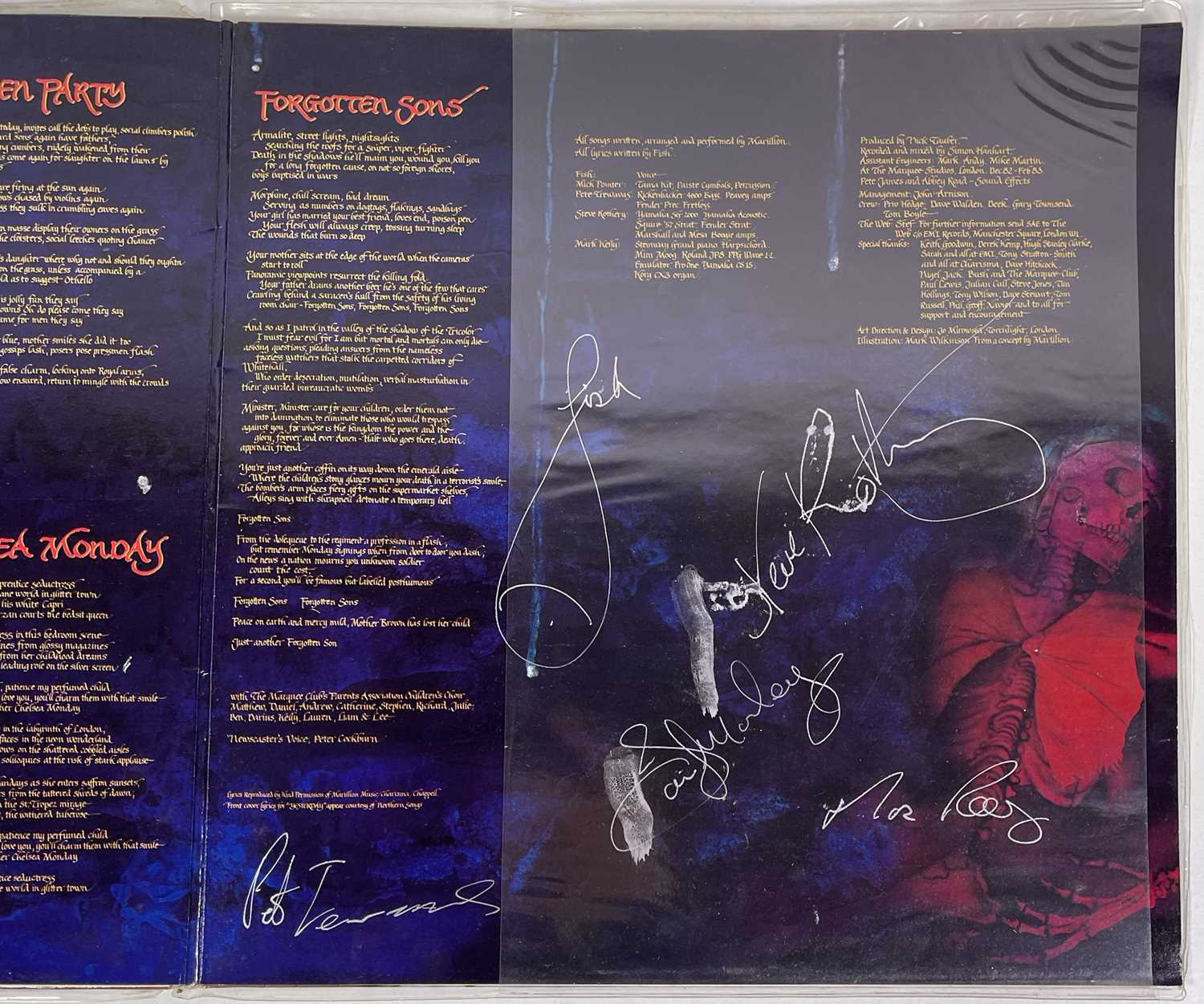 MARILLION - SIGNED RECORDS. - Image 2 of 6