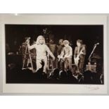 DEBBIE HARRY / BLONDIE - PHOTOGRAPHER SIGNED HIGH-QUALITY PHOTO PRINT.