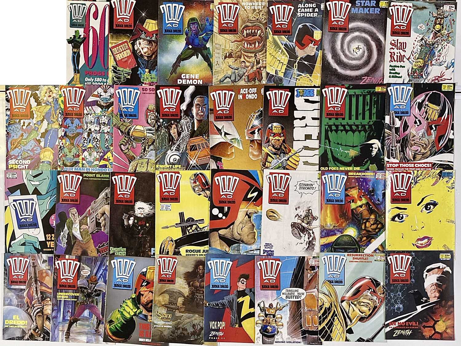 LARGE COLLECTION - 2000AD COMICS. - Image 2 of 6