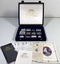 QUEEN ELIZABETH II GOLDEN WEDDING COIN SET.