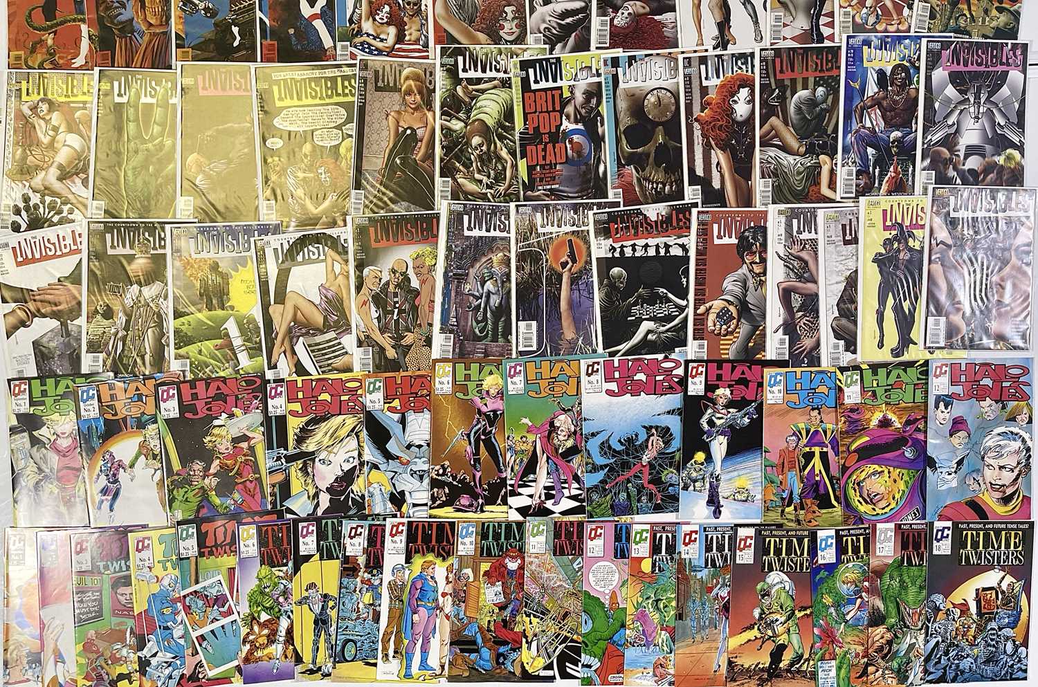 500+ MIXED COMICS (DC VERTIGO, EAGLE, QUALITY) - Image 9 of 18