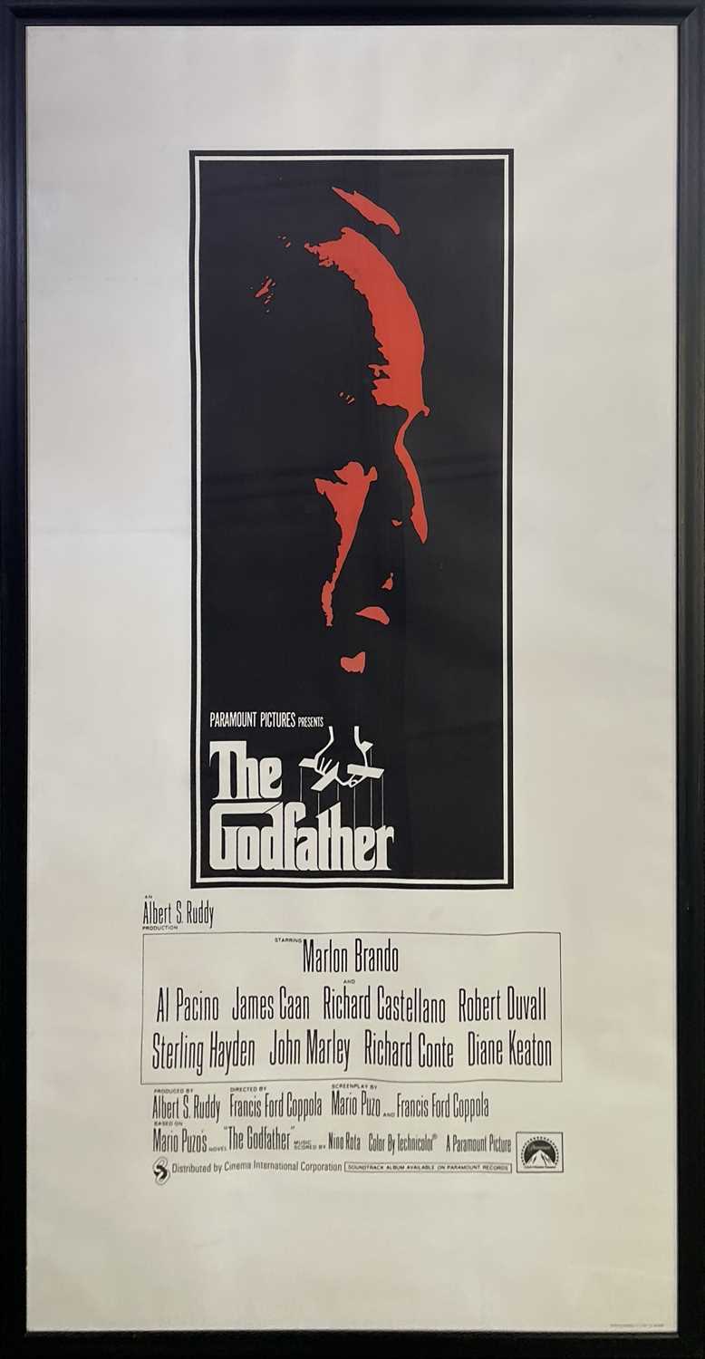 THE GODFATHER 1972 ORIGINAL UK THREE-SHEET POSTER.