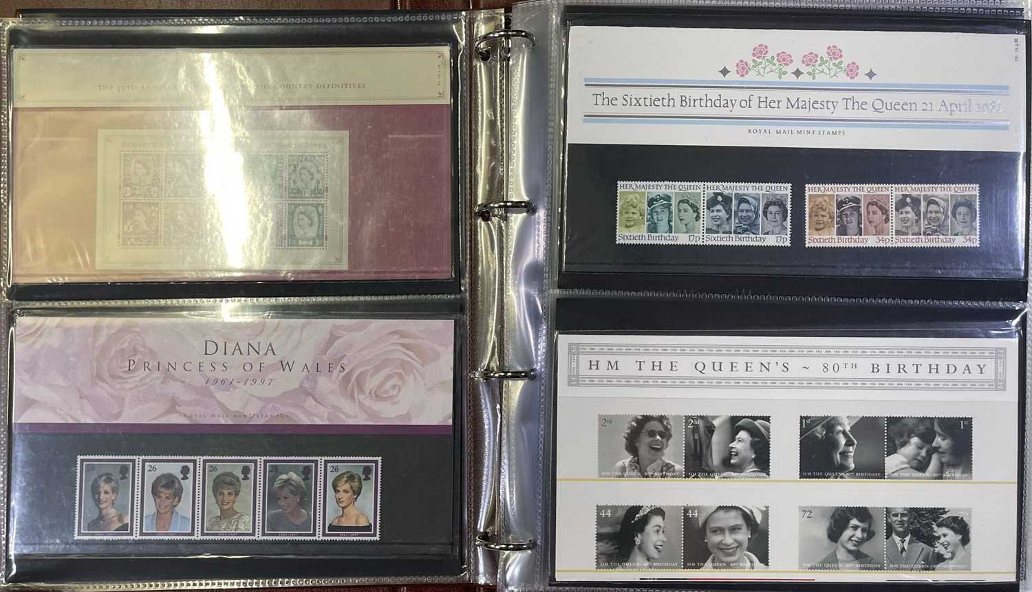 STAMP COLLECTION WITH FACE VALUE £2500+. - Bild 9 aus 13