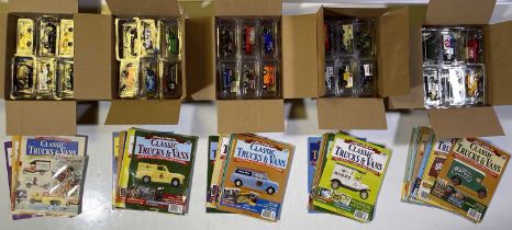 COMPLETE SET - HACHETTE DAYS GONE BY CLASSIC TRUCKS AND VANS.