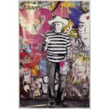 MR BRAINWASH (1966, FRANCE) - PICASSO POSTER.