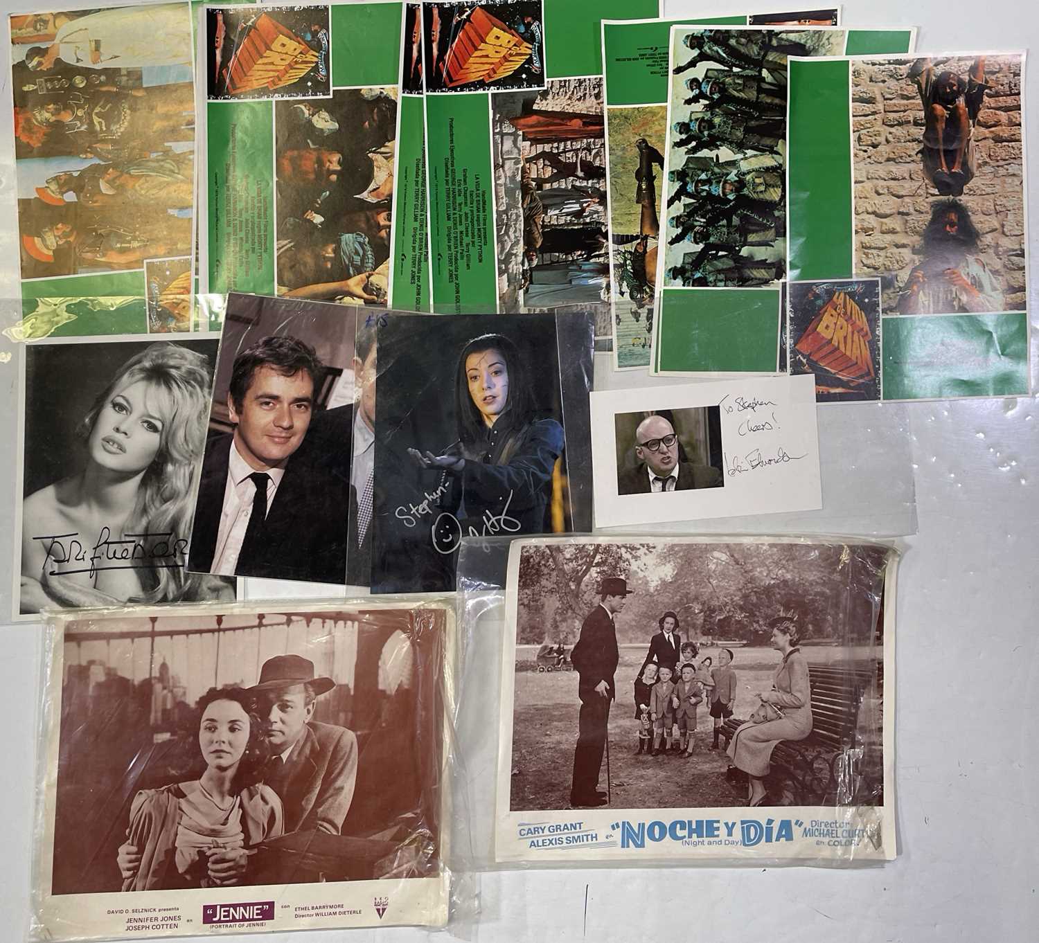 MIXED FILM ITEMS - POSTERS, LOBBY CARDS AND SIGNED PHOTOS. - Image 2 of 2