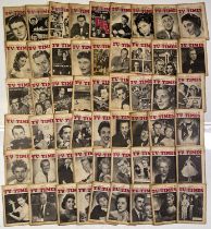 TV TIMES MAGAZINE - COLLECTION OF 1950S TITLES.