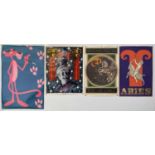 1960S POSTER COLLECTION INC ZODIAC.