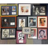 HOLLYWOOD STARS - SIGNED ITEMS.