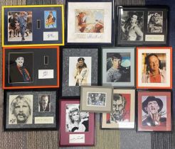 HOLLYWOOD STARS - SIGNED ITEMS.