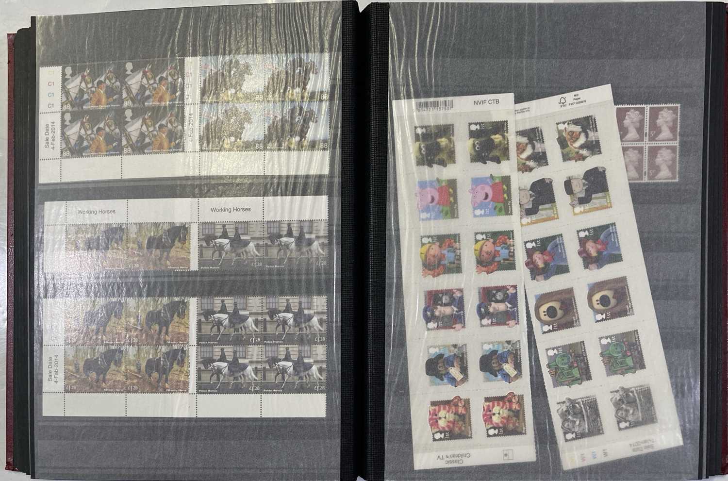 UK STAMP COLLECTION WITH FACE VALUE OVER £5,000. - Bild 9 aus 16