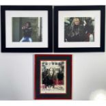 FRAMED AND SIGNED FILM AND MUSIC ITEMS - BEN STILLER / OWEN WILSON / GARBAGE.