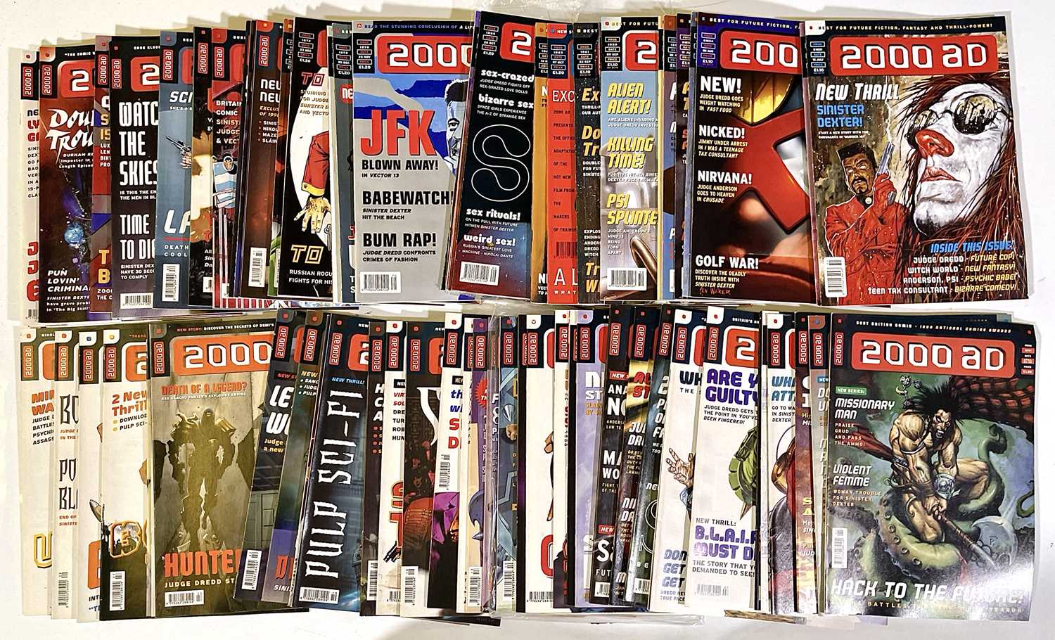 LARGE COLLECTION - 2000AD COMICS. - Image 5 of 6