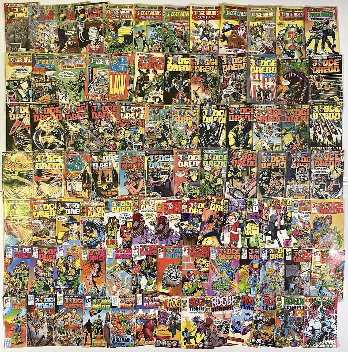 500+ MIXED COMICS (DC VERTIGO, EAGLE, QUALITY) - Image 10 of 18