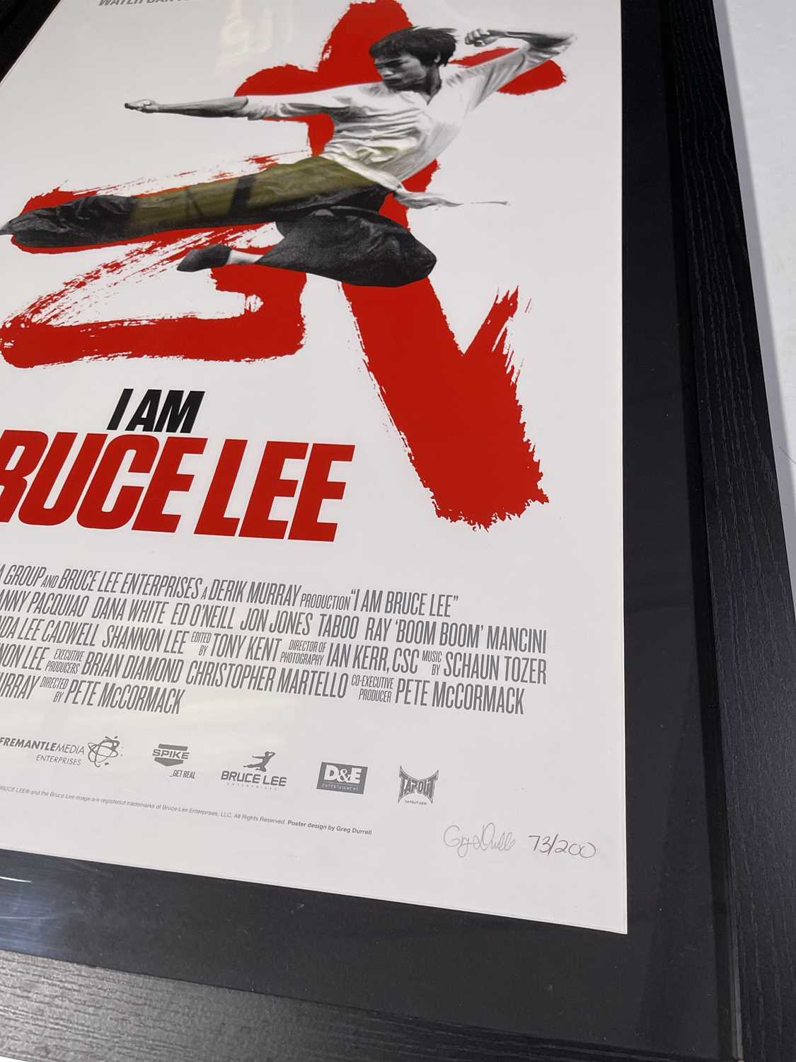 LIMITED EDITION 'I AM BRUCE LEE' POSTER. - Image 3 of 3