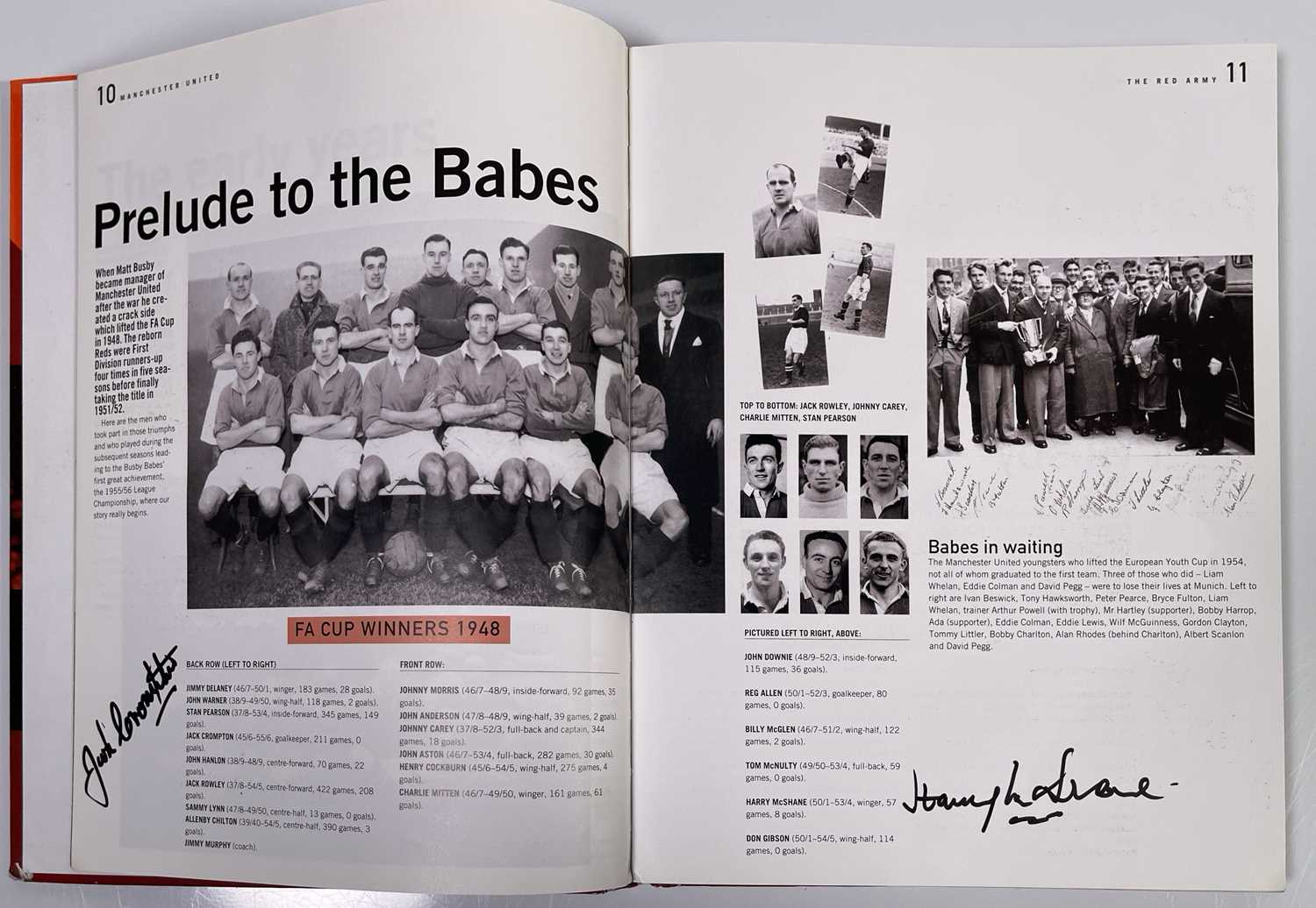 FOOTBALL MEMORABILIA - MANCHESTER UNITED - MULTI SIGNED PLAYER BY PLAYER BOOK. - Image 3 of 35