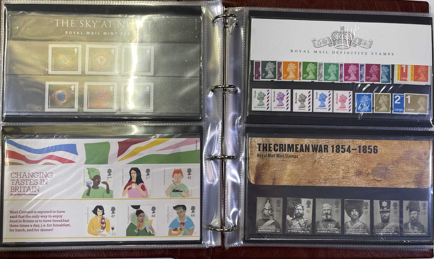 STAMP COLLECTION WITH FACE VALUE £2500+. - Bild 6 aus 13
