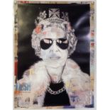 MR BRAINWASH (1966, FRANCE) - QUEEN AVIATOR POSTER.