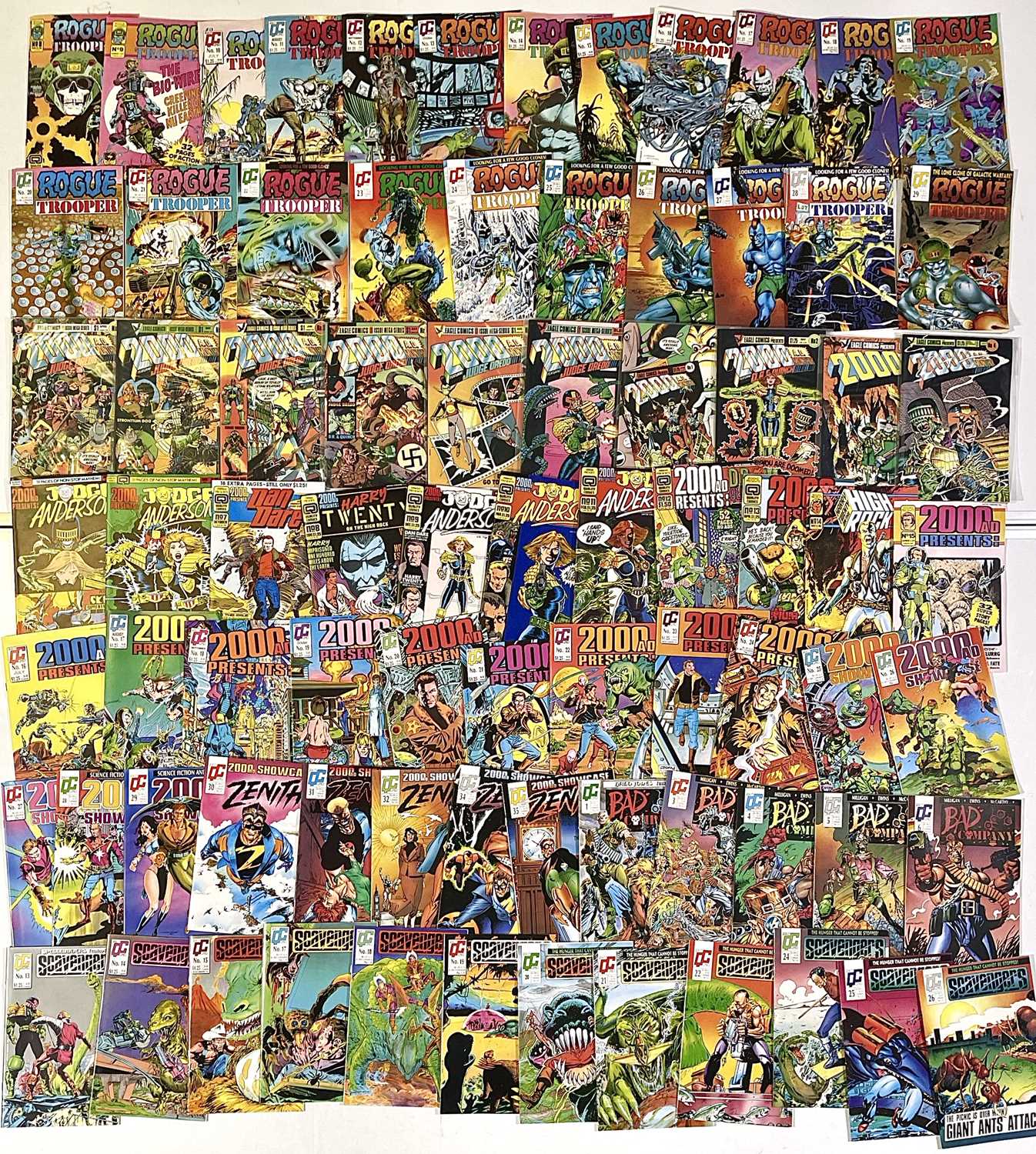 500+ MIXED COMICS (DC VERTIGO, EAGLE, QUALITY) - Image 13 of 18