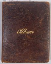 GOLF INTEREST - EARLY 20TH C AUTOGRAPH BOOK WITH SAMUEL RYDER / WHITCOMBE / HAVERS AND MORE.
