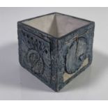 TROIKA CUBE -DECORATED BY PENNY BROADRIBB.