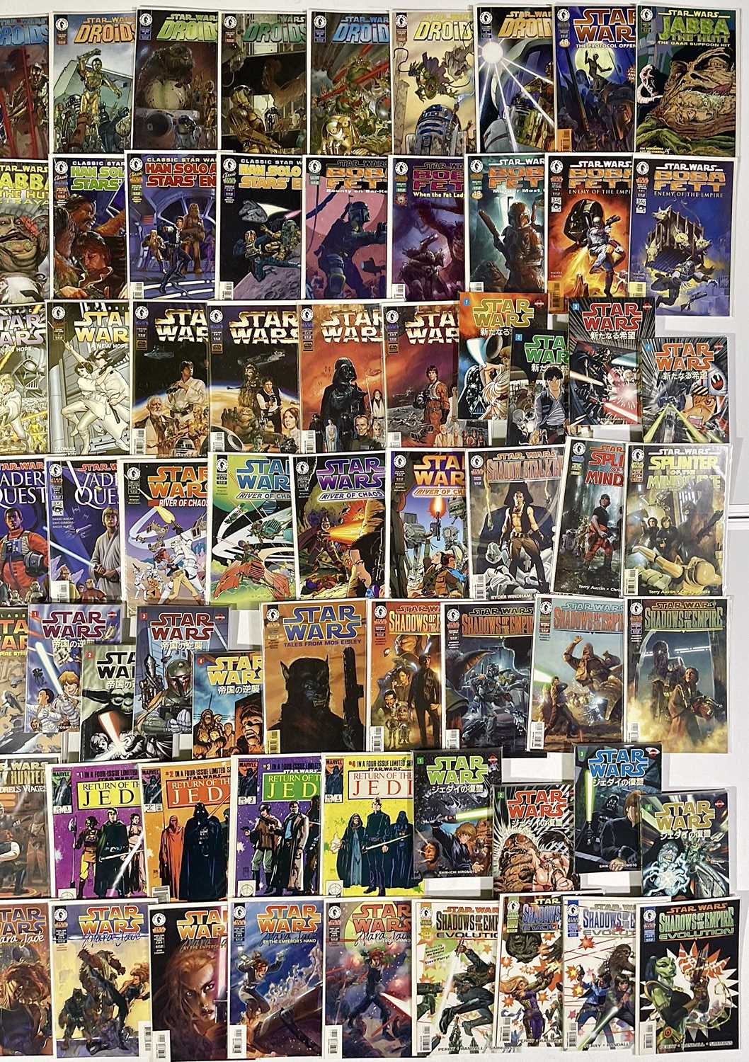 150+ STAR WARS COMICS (MARVEL & DARK HORSE). - Bild 6 aus 13