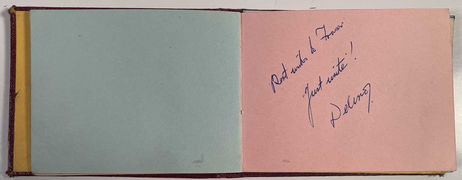 LATE 1940S / EARLY 1950S AUTOGRAPH BOOK WITH FOOTBALLERS. - Image 13 of 27