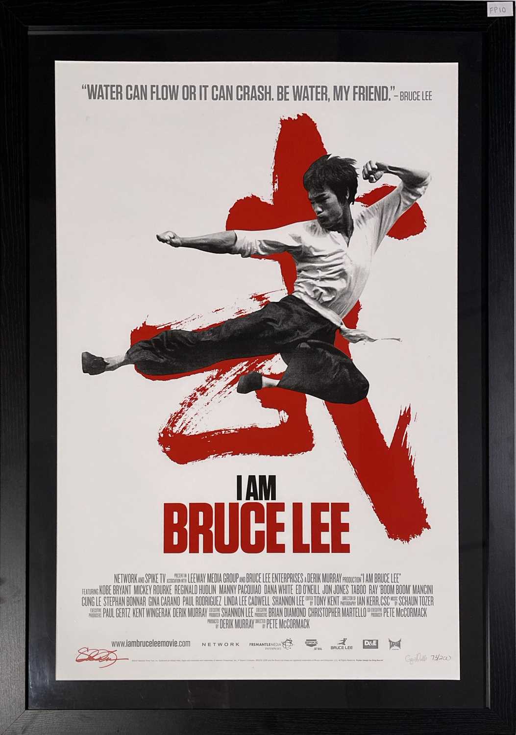 LIMITED EDITION 'I AM BRUCE LEE' POSTER.