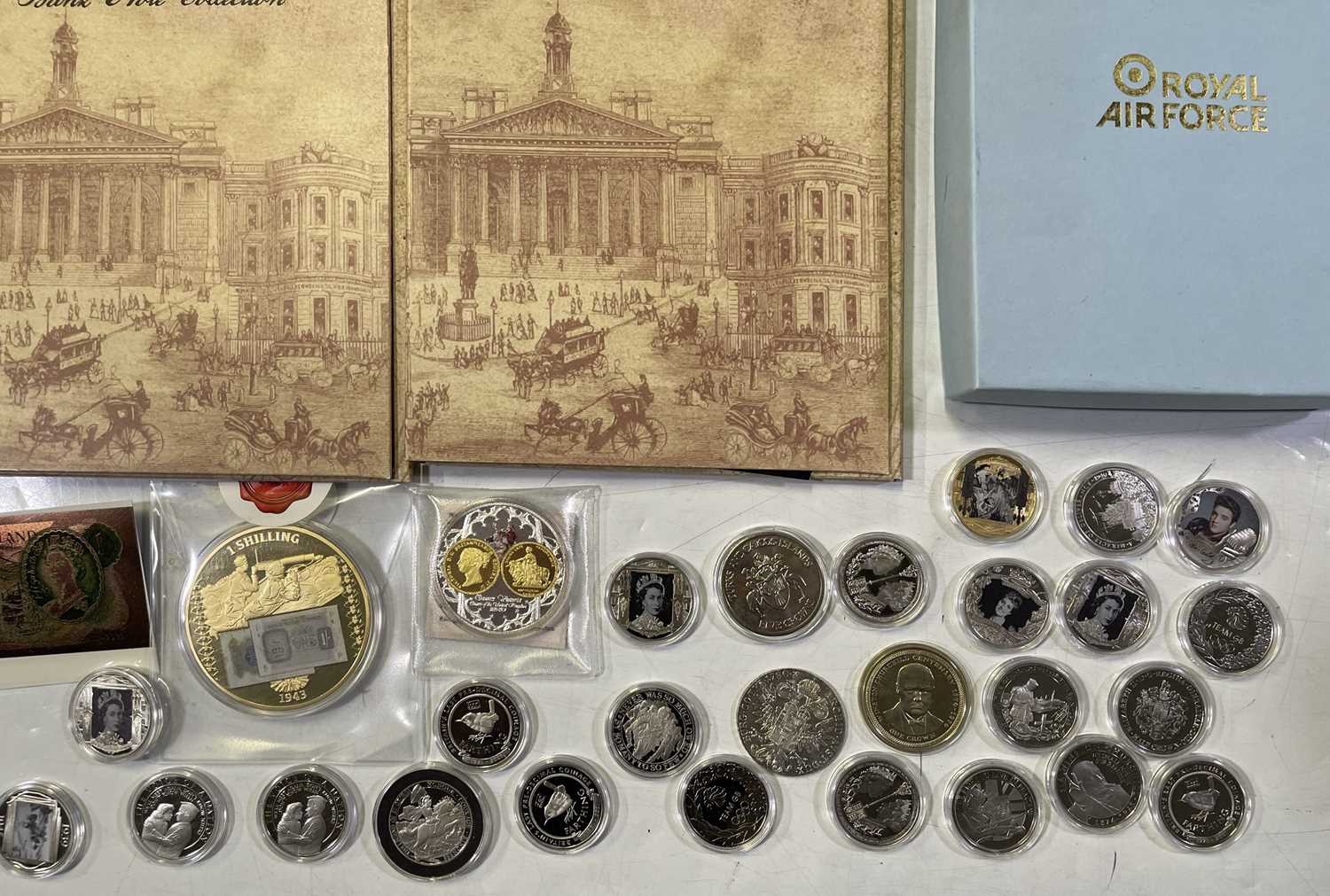 COINS / CROWN / MEDALS SETS. - Image 2 of 4