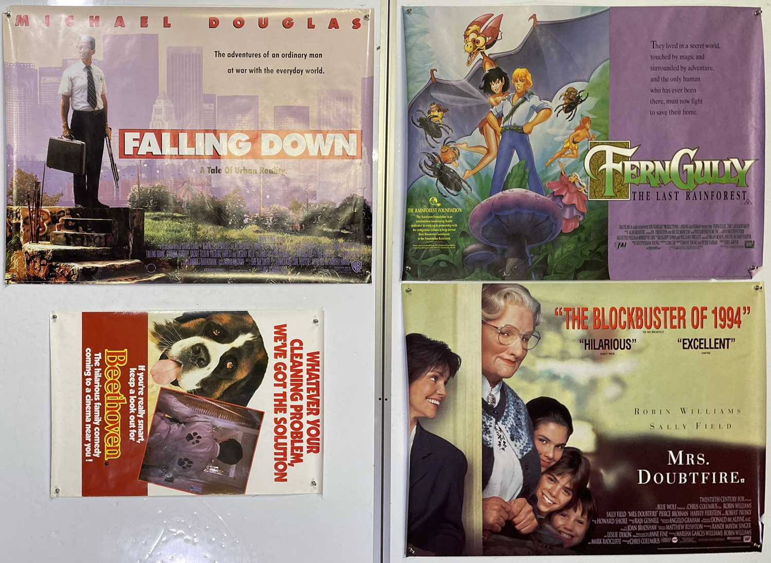QUAD POSTER COLLECTION INC FALLING DOW/HARRY POTTER AND THE PHILOSOPHER'S STONE. - Image 2 of 2