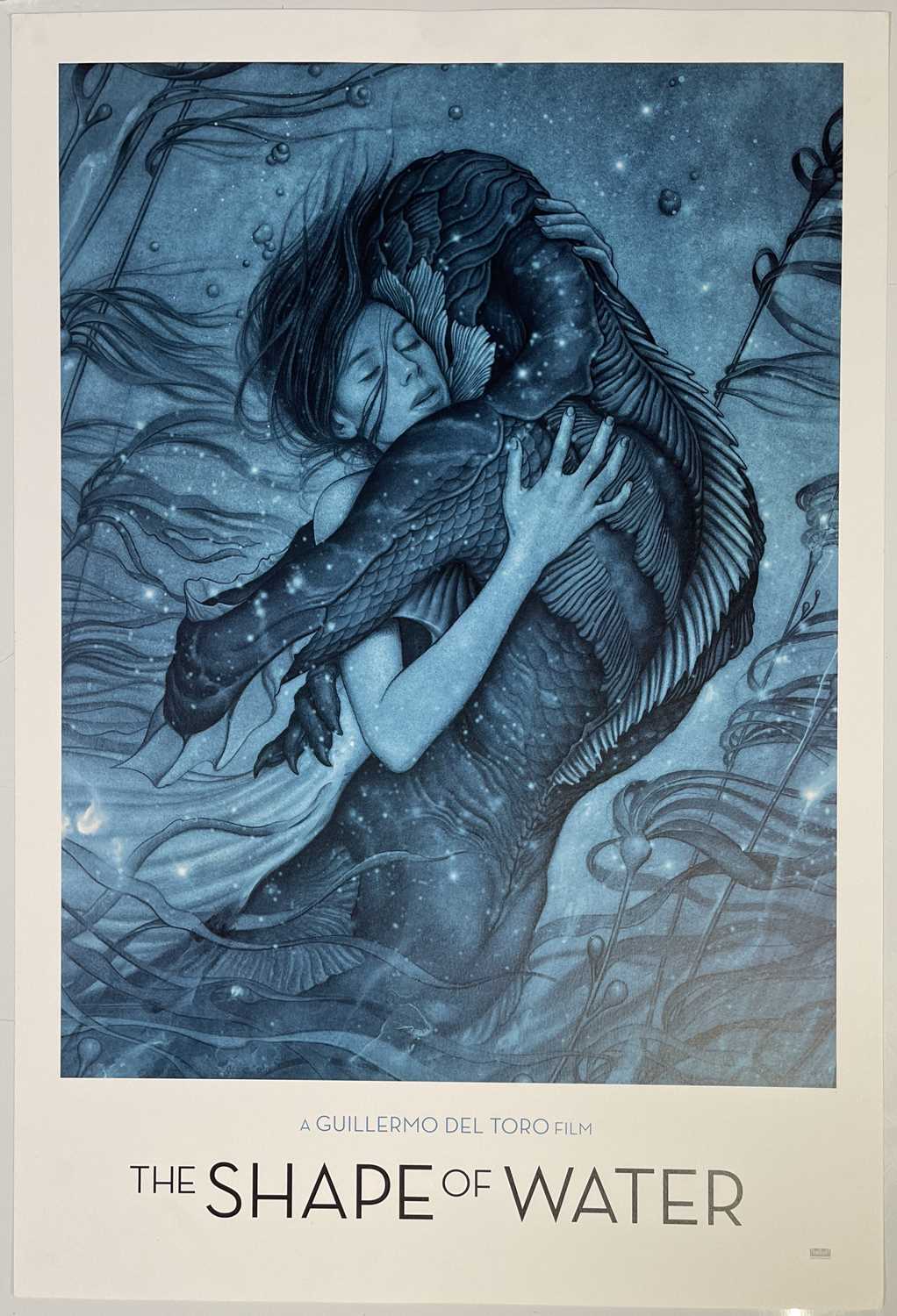 GUILLERMO DEL TORO - SHAPE OF WATER (2017) - LIMITED EDITION VENICE FILM FESTIVAL ONLY POSTER.