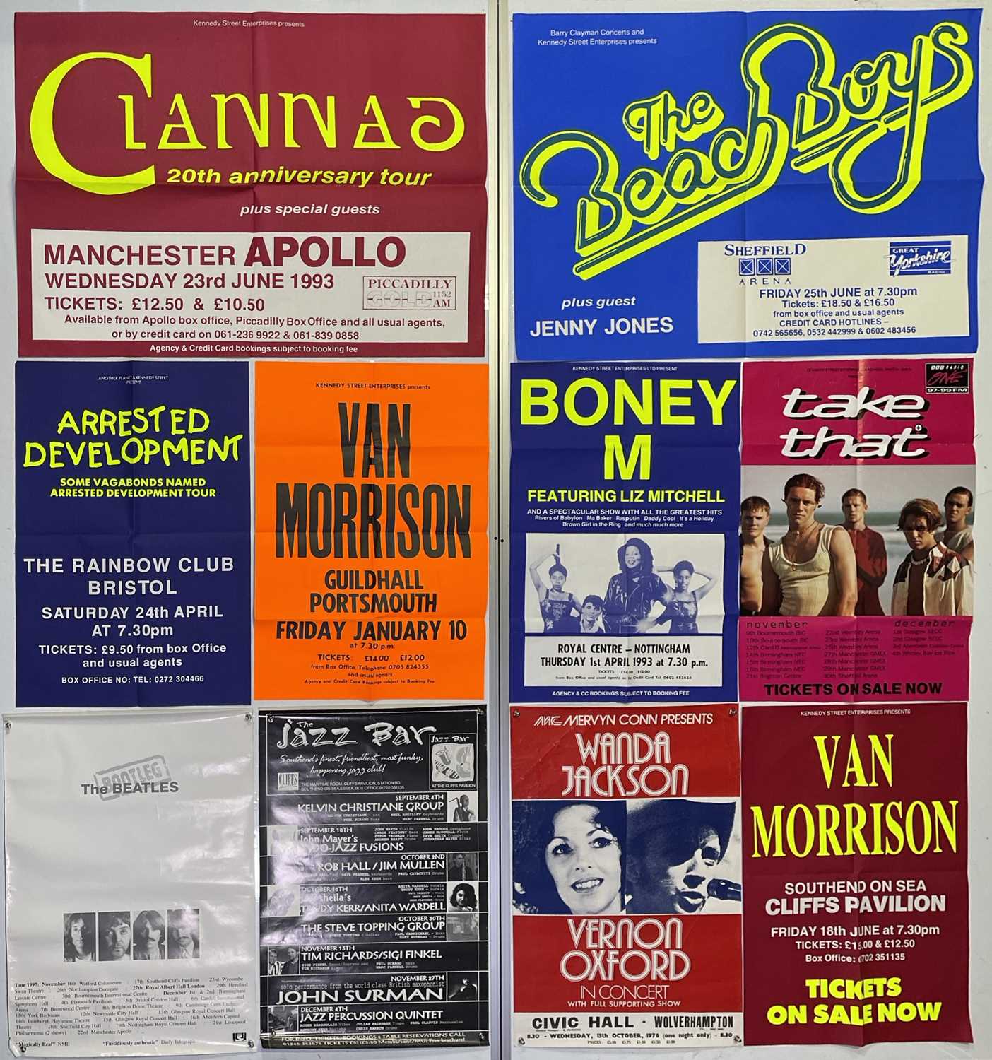 1980S/1990S CONCERT POSTERS