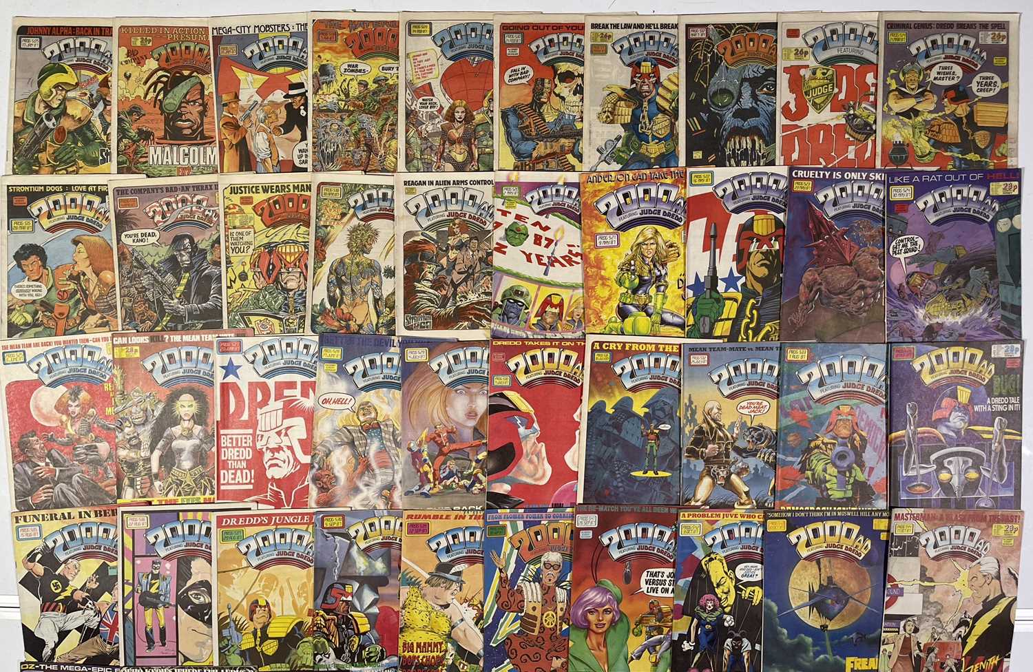 2000AD COMICS. - Image 16 of 23