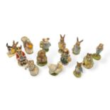 CERAMICS / PORCELAIN - BEATRIX POTTER/BUNNYKINS.