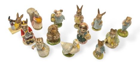 CERAMICS / PORCELAIN - BEATRIX POTTER/BUNNYKINS.