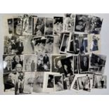 ALFRED HITCHCOCK- LARGE COLLECTION OF PRESS PHOTOGRAPHS.