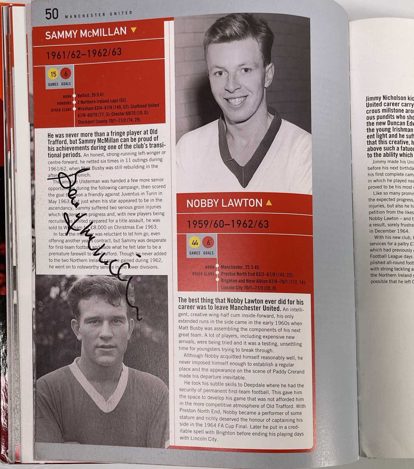 FOOTBALL MEMORABILIA - MANCHESTER UNITED - MULTI SIGNED PLAYER BY PLAYER BOOK. - Image 12 of 35