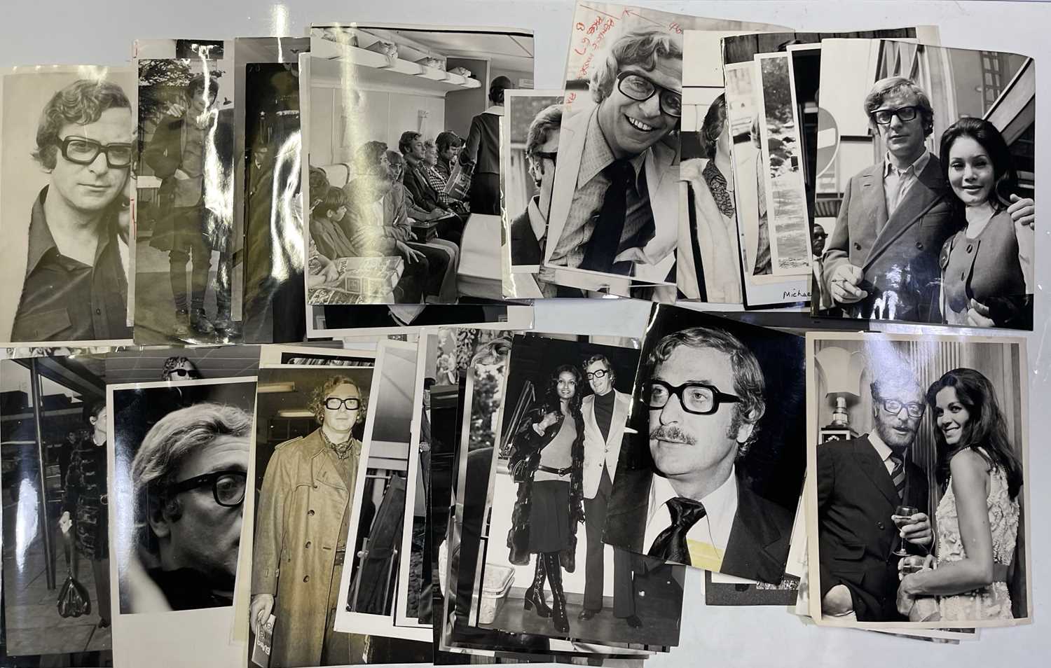 MICHAEL CAINE - LARGE COLLECTION OF PRESS PHOTOGRAPHS. - Image 3 of 3