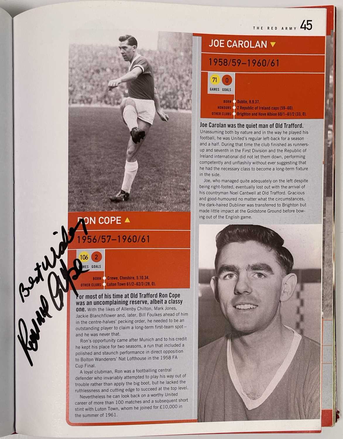 FOOTBALL MEMORABILIA - MANCHESTER UNITED - MULTI SIGNED PLAYER BY PLAYER BOOK. - Image 10 of 35