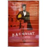JEAN MICHEL-BASQUIAT - BASQUIAT (1996) AN ORIGINAL FILM BILLBOARD POSTER.