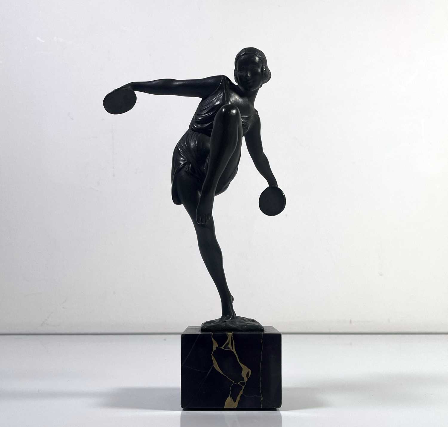 ART DECO FIGURE BY FAVRAL.