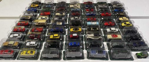 LARGE COLLECTION OF DEL PRADO SCALE MODEL CARS.