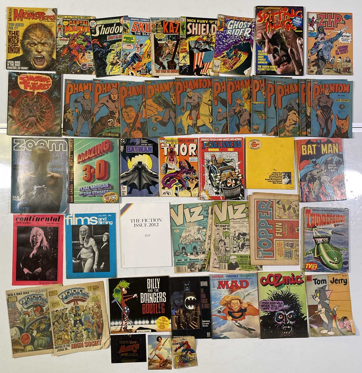 COMICS / ANNUALS / COLLECTABLES INC SPIDER-MAN.