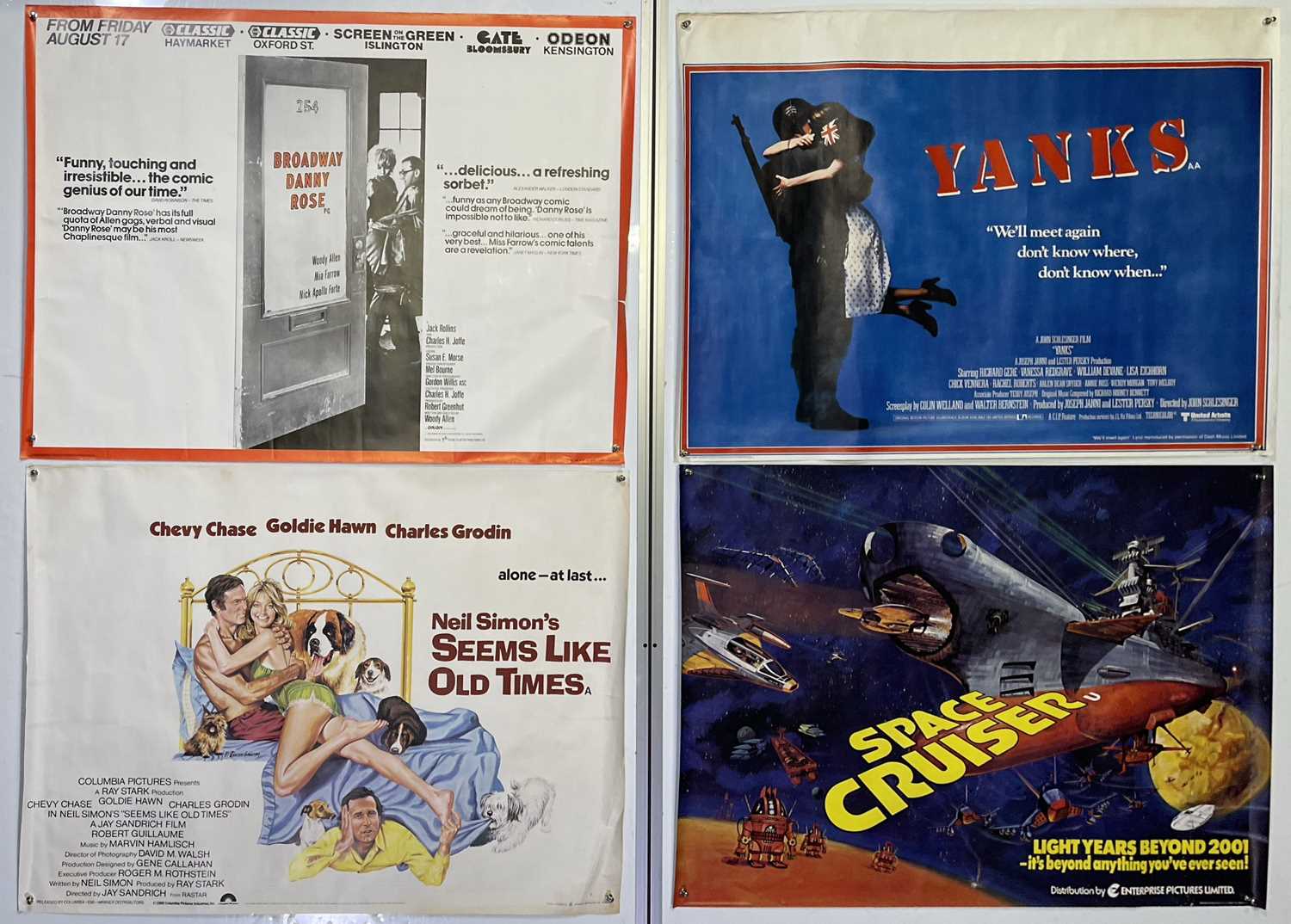 1970S UK QUAD POSTER COLLECTION.